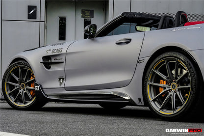 Faldones laterales de fibra de carbono DarwinPRO para Mercedes Benz AMG GTC IMPII 2017-2021