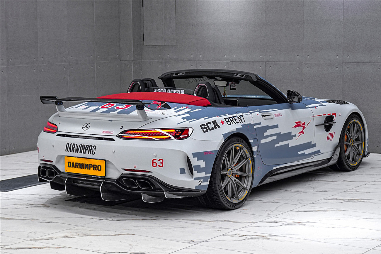DarwinPRO 2015-2021 Mercedes Benz AMG GT GTC Roadster Only IMP Carbon Fiber Trunk Spoiler Wing