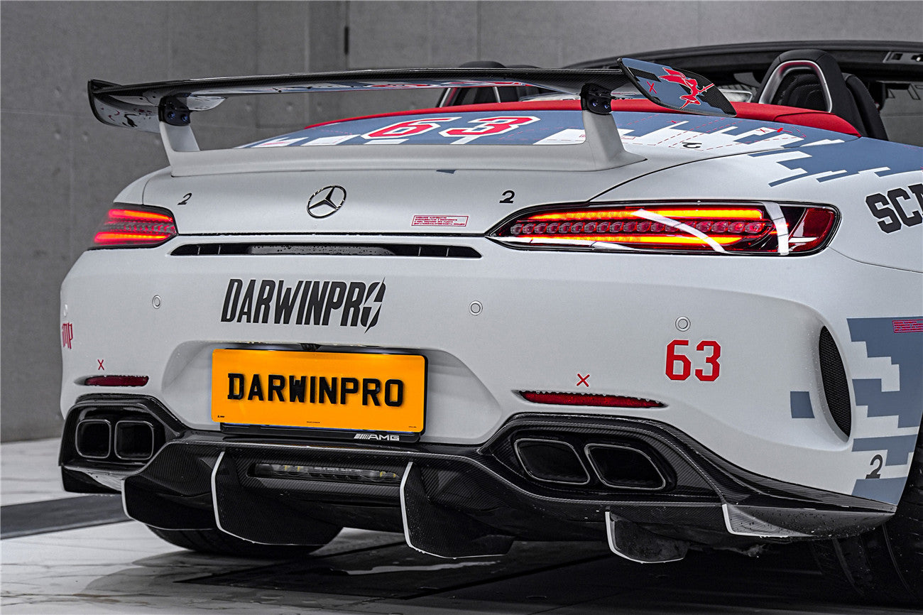 DarwinPRO 2015-2021 Mercedes Benz AMG GT GTC Roadster Only IMP Carbon Fiber Trunk Spoiler Wing