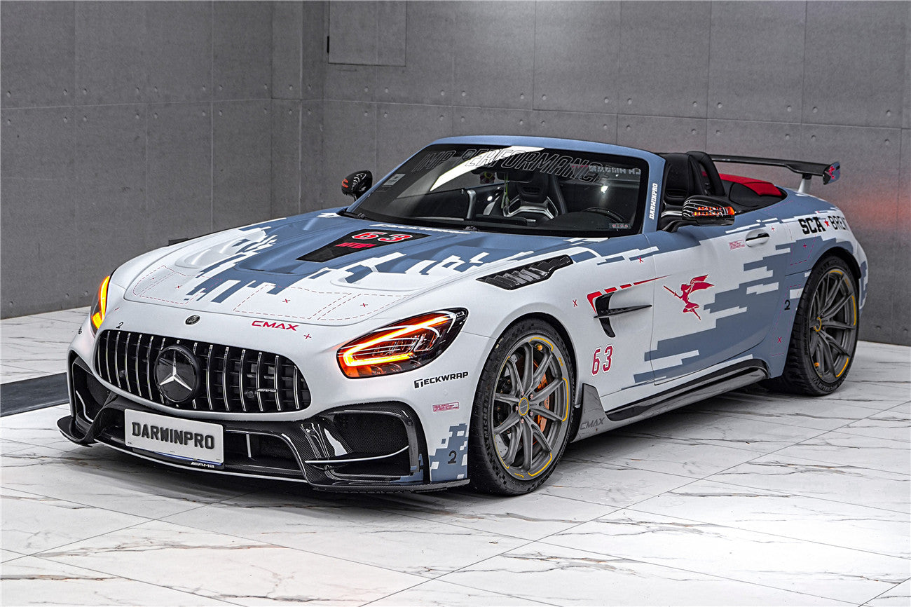 Parachoques delantero de fibra de carbono parcial DarwinPRO 2017-2021 Mercedes Benz AMG GT GTS GTC IMP Performance