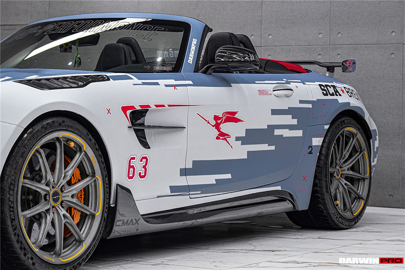 Faldones laterales de fibra de carbono DarwinPRO para Mercedes Benz AMG GTC IMPII 2017-2021