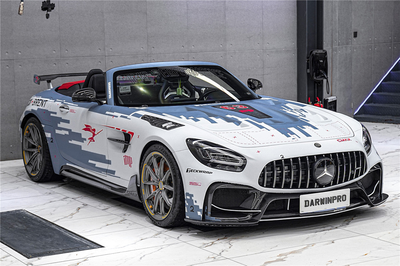 Faldones laterales de fibra de carbono DarwinPRO para Mercedes Benz AMG GTC IMPII 2017-2021