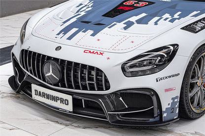 Parachoques delantero de fibra de carbono parcial DarwinPRO 2017-2021 Mercedes Benz AMG GT GTS GTC IMP Performance