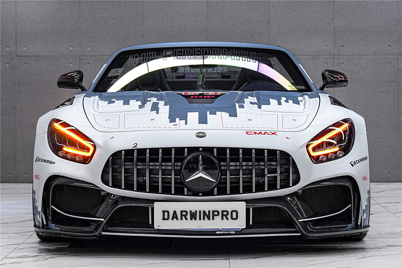 Parachoques delantero de fibra de carbono parcial DarwinPRO 2017-2021 Mercedes Benz AMG GT GTS GTC IMP Performance