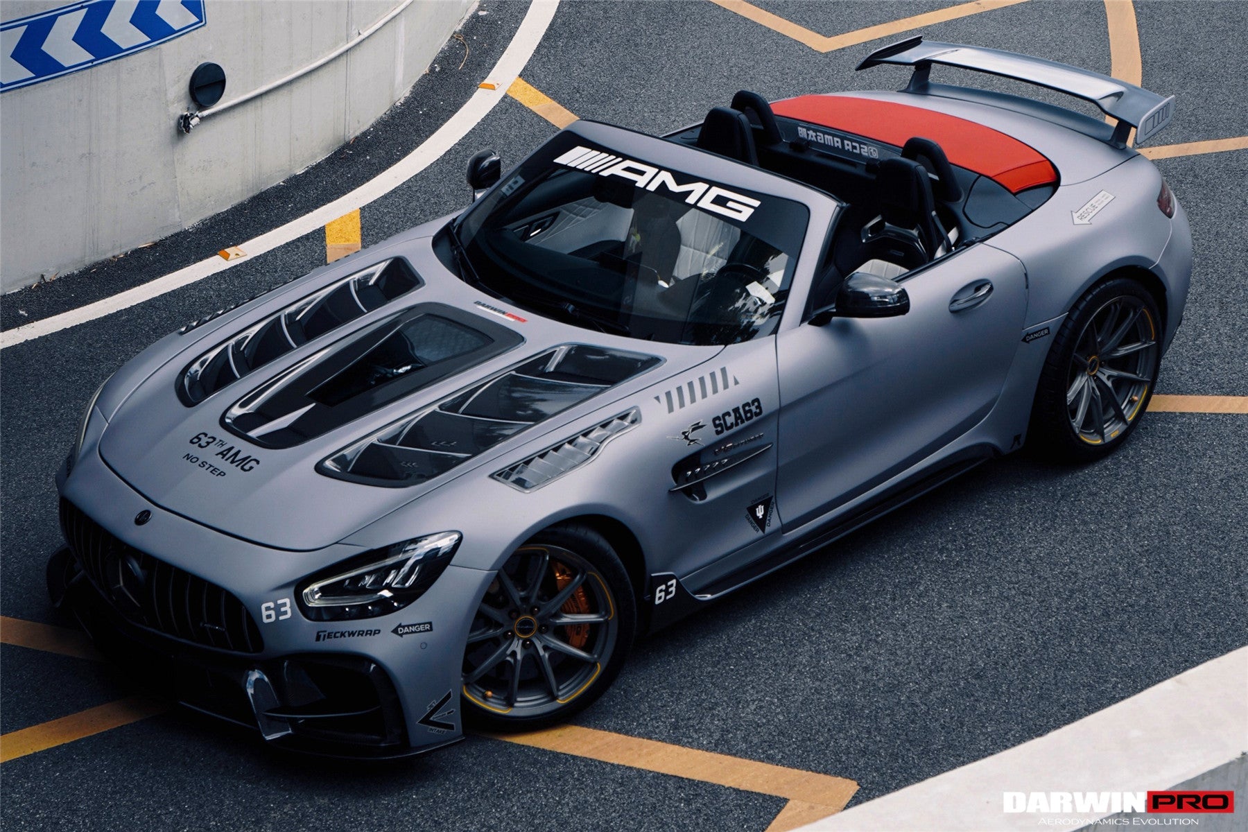 DarwinPRO IMPII Performance Carbon Fiber Hood | 2015-2021 Mercedes Benz AMG GT & GTS & GTC & GTR