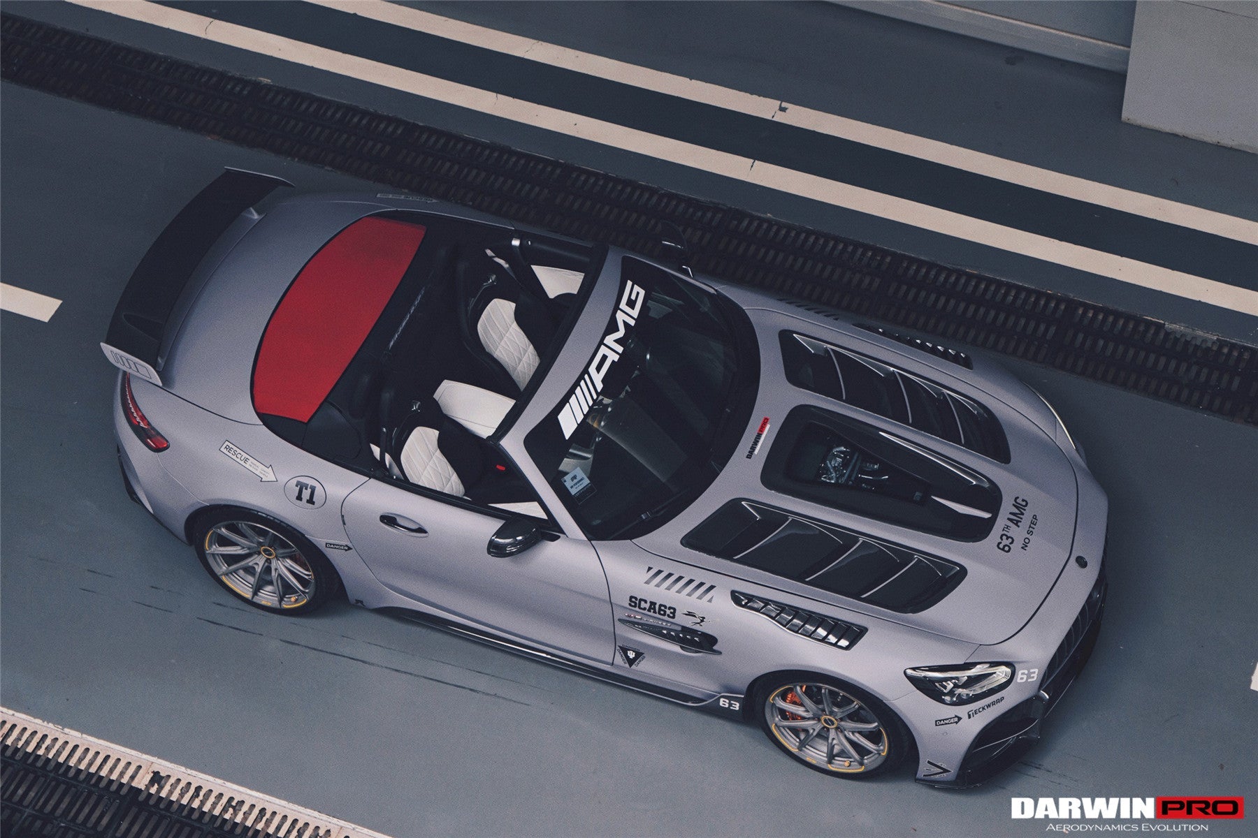 DarwinPRO IMPII Performance Carbon Fiber Hood | 2015-2021 Mercedes Benz AMG GT & GTS & GTC & GTR