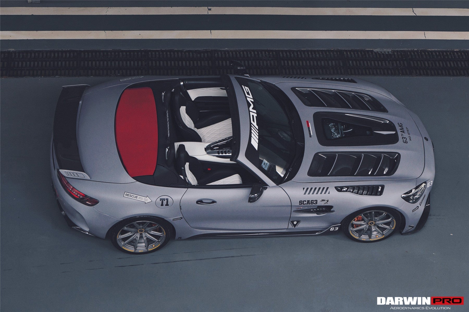 DarwinPRO IMPII Performance Carbon Fiber Hood | 2015-2021 Mercedes Benz AMG GT & GTS & GTC & GTR