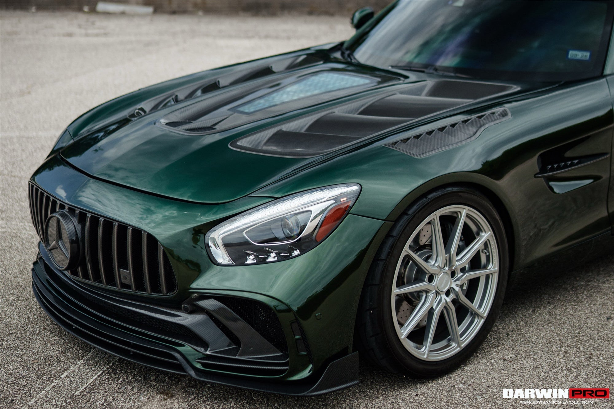 DarwinPRO IMPII Performance Carbon Fiber Hood | 2015-2021 Mercedes Benz AMG GT & GTS & GTC & GTR