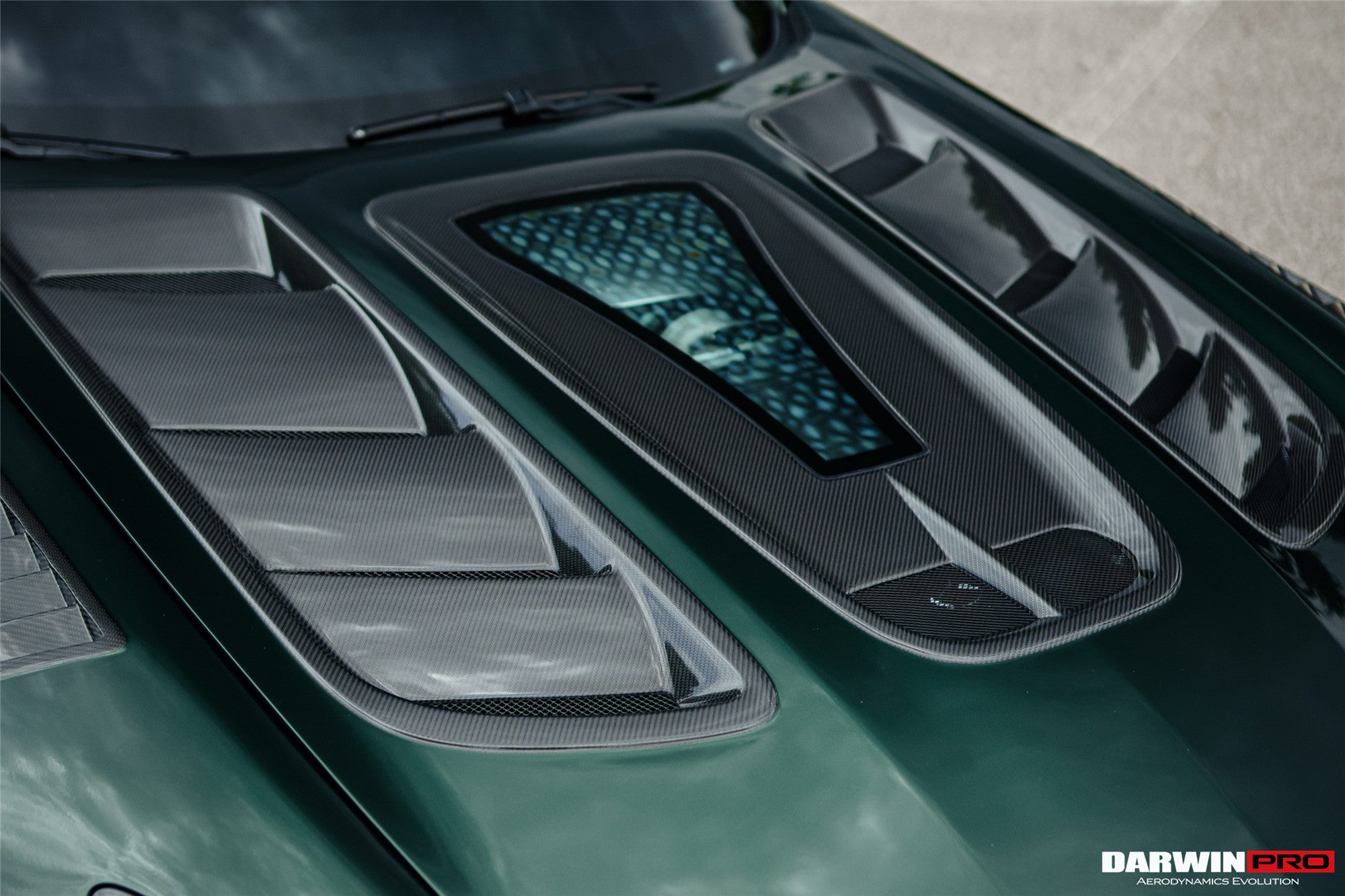 DarwinPRO IMPII Performance Carbon Fiber Hood | 2015-2021 Mercedes Benz AMG GT & GTS & GTC & GTR