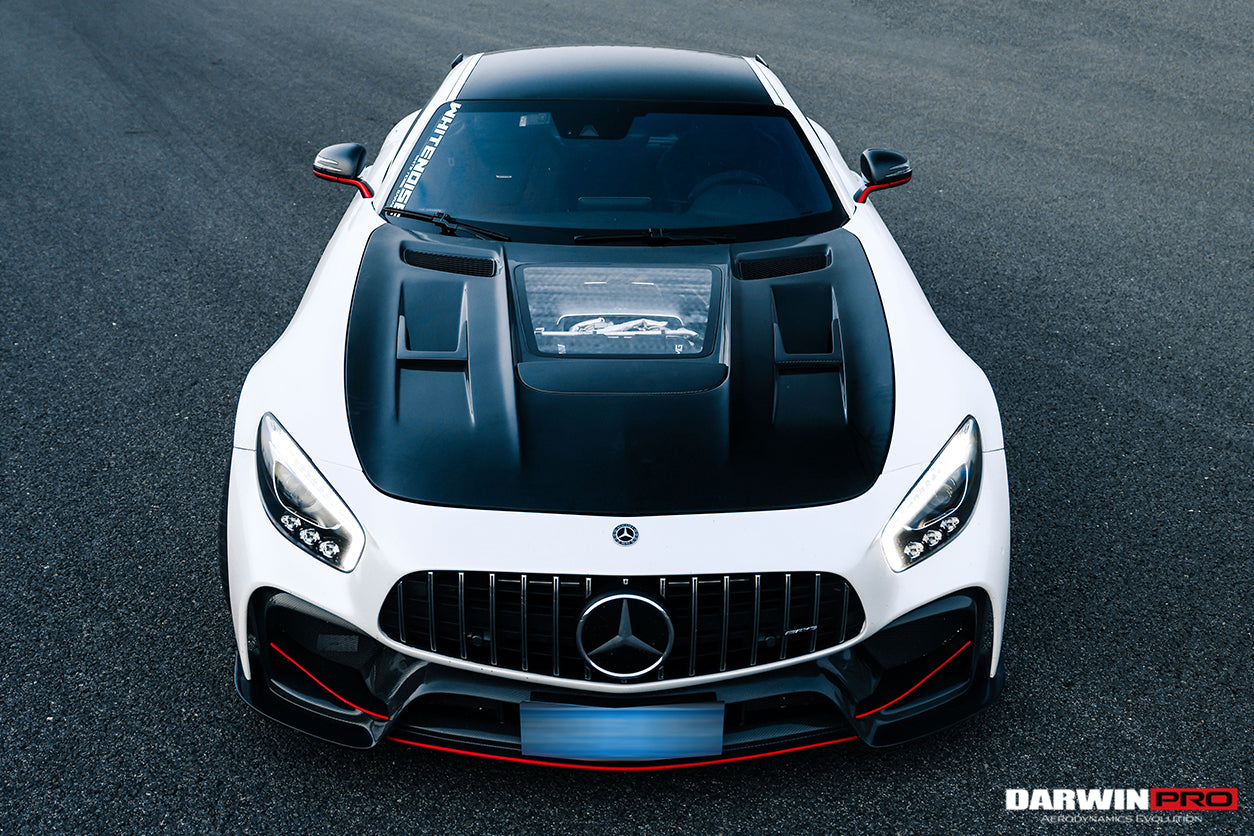 Parachoques delantero de fibra de carbono parcial DarwinPRO 2017-2021 Mercedes Benz AMG GT GTS GTC IMP Performance