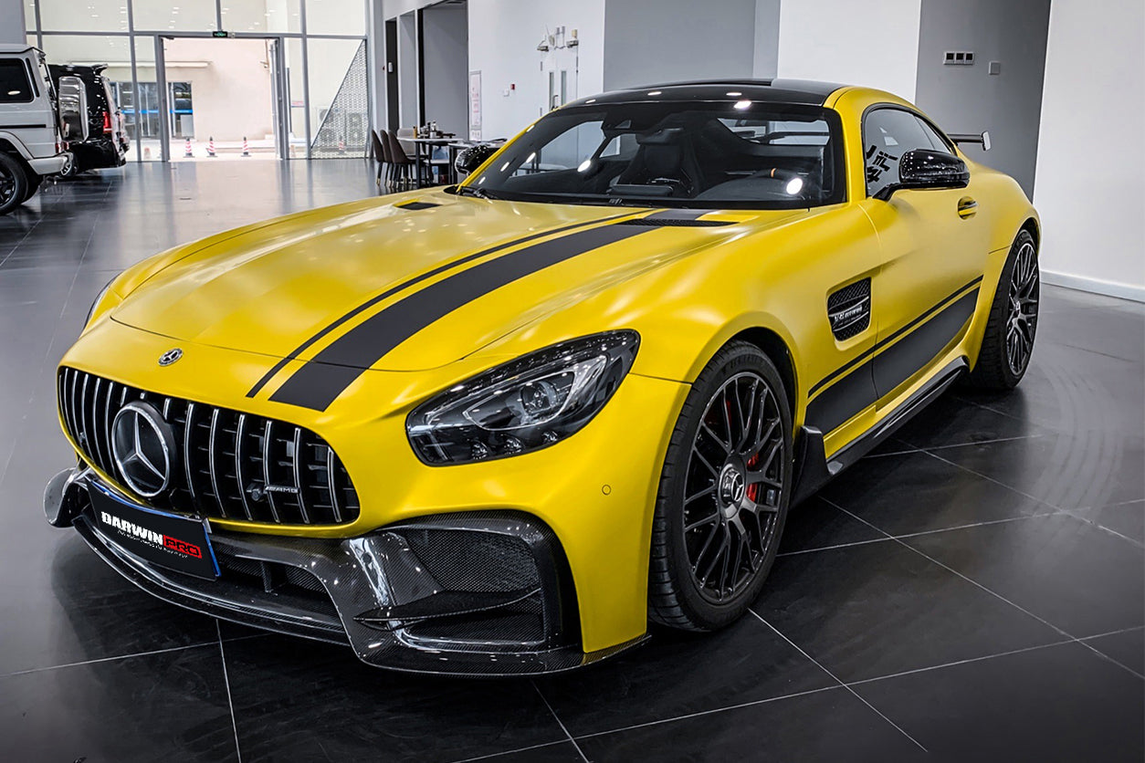 Parachoques delantero de fibra de carbono parcial DarwinPRO 2017-2021 Mercedes Benz AMG GT GTS GTC IMP Performance