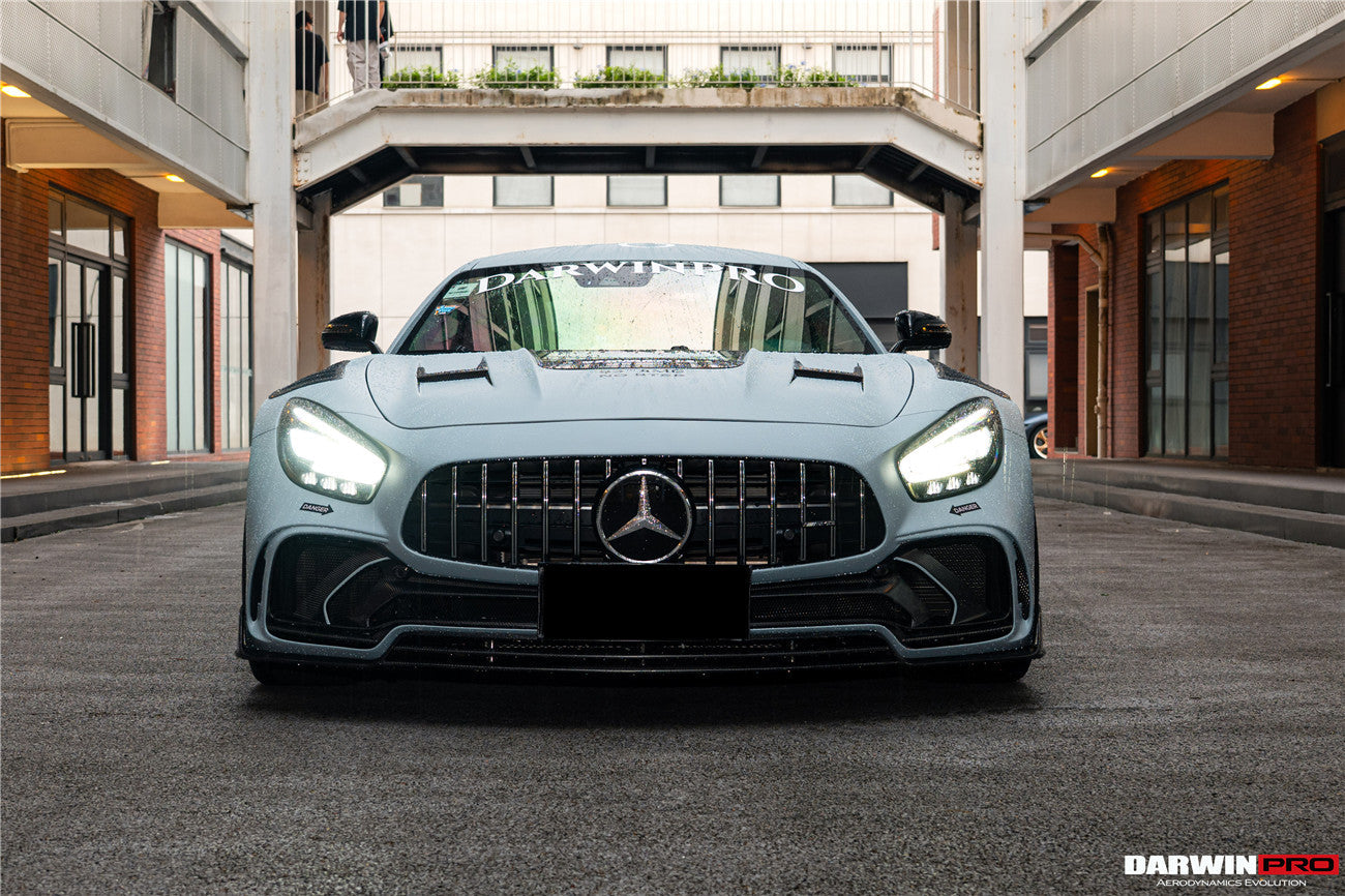 Parachoques delantero de fibra de carbono DarwinPRO 2015-2021 Mercedes Benz AMG GT, GTS y GTC IMPII Performance Part