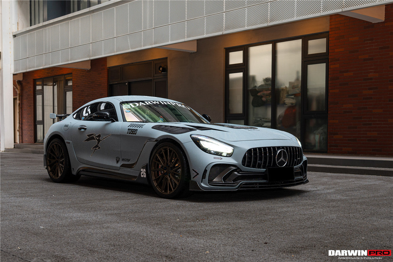 Parachoques delantero de fibra de carbono DarwinPRO 2015-2021 Mercedes Benz AMG GT, GTS y GTC IMPII Performance Part