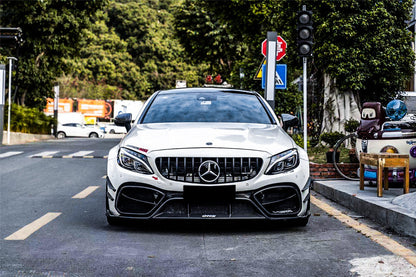 DarwinPRO 2015-2023 Mercedes Benz W205 C63 S AMG Coupe IMP Performance Partial Carbon Fiber Full Body Kit