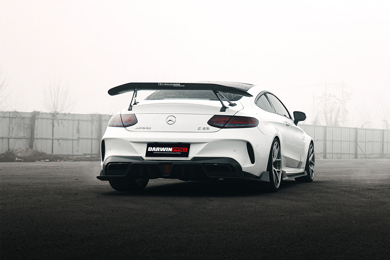 DarwinPRO 2016-2023 Mercedes Benz W205 C Class Coupe IMP Design Rear Bumper | Fit C300, C400, C43AMG