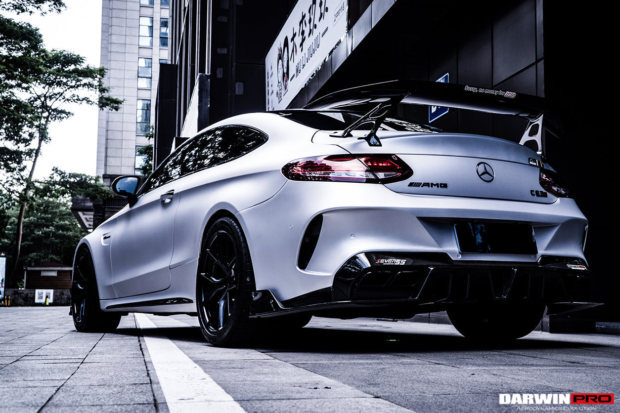 DarwinPRO 2016-2023 Mercedes Benz W205 C Class Coupe IMP Design Rear Bumper | Fit C300, C400, C43AMG