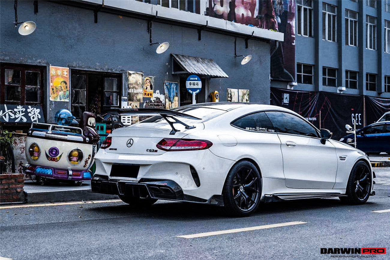 DarwinPRO 2015-2023 Mercedes Benz W205 C63 S AMG Coupe IMP Performance Partial Carbon Fiber Full Body Kit