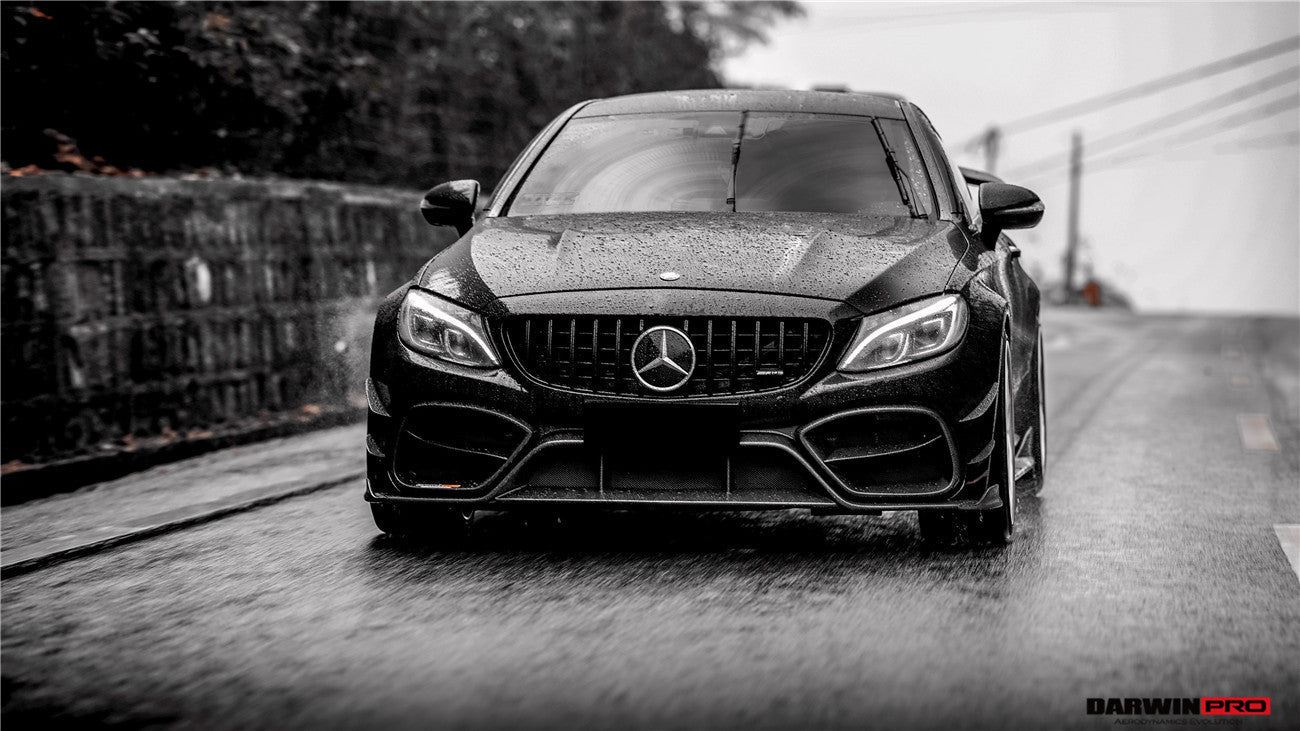 DarwinPRO 2015-2023 Mercedes Benz W205 C63 S AMG Coupe IMP Performance Partial Carbon Fiber Full Body Kit