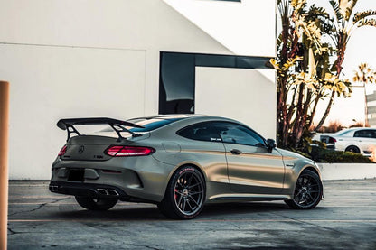 Alerón de maletero DarwinPRO de fibra de carbono de alto rendimiento para Mercedes Benz Clase C W205 Coupé IMP (2015-2021)