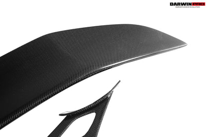 Alerón de maletero DarwinPRO de fibra de carbono de alto rendimiento para Mercedes Benz Clase C W205 Coupé IMP (2015-2021)