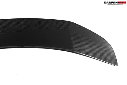 Alerón de maletero DarwinPRO de fibra de carbono de alto rendimiento para Mercedes Benz Clase C W205 Coupé IMP (2015-2021)