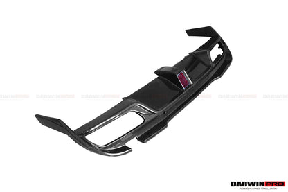 DarwinPRO 2015-2021 Mercedes Benz W205 C63 S AMG Sedan IMP Performance Carbon Fiber Rear Diffuser