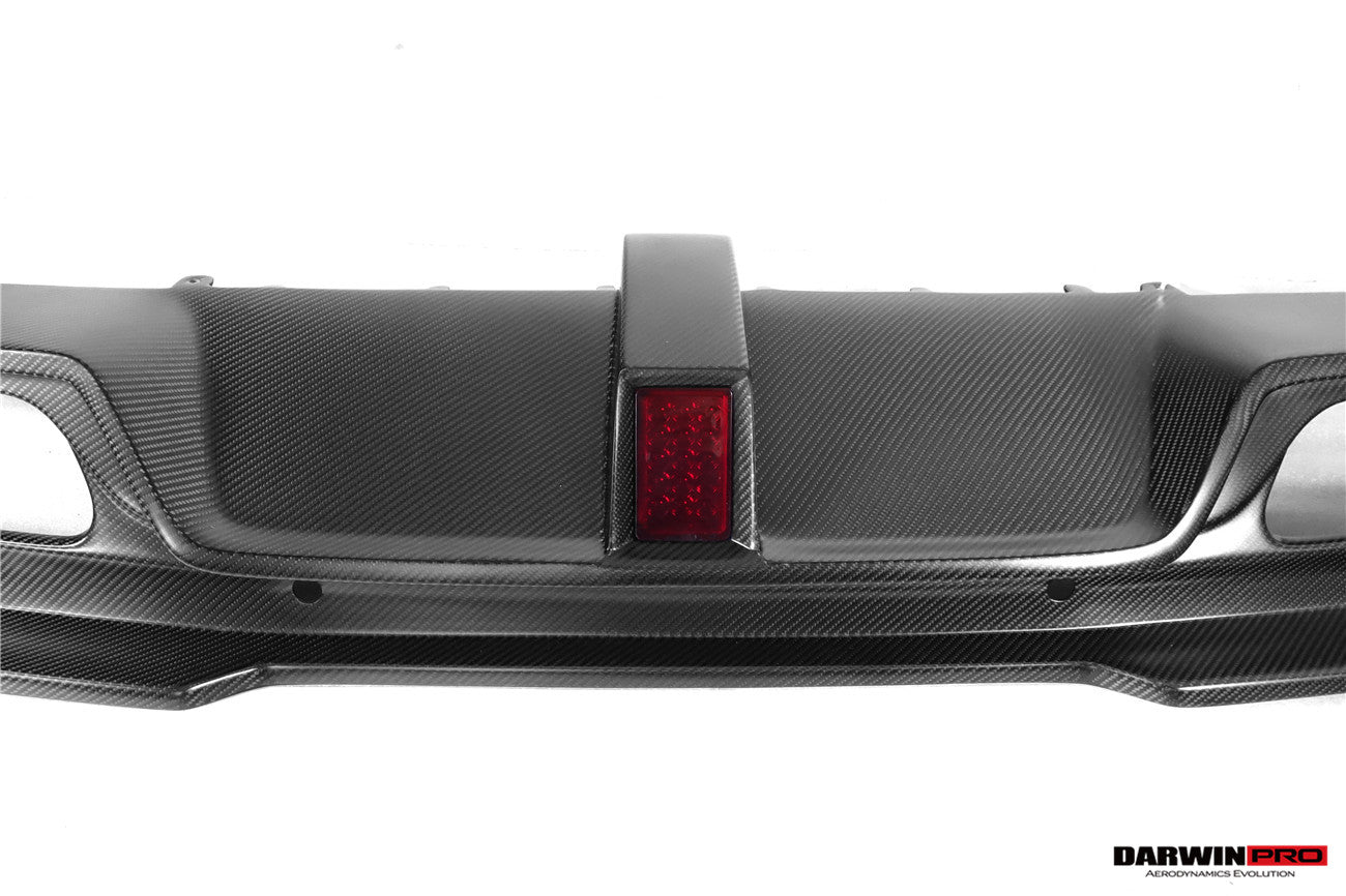 DarwinPRO 2015-2021 Mercedes Benz W205 C63 S AMG Sedan IMP Performance Carbon Fiber Rear Diffuser