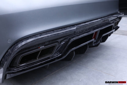 Difusor trasero de fibra de carbono DarwinPRO 2015-2021 Mercedes Benz W205 C63 S AMG Sedán IMP Performance