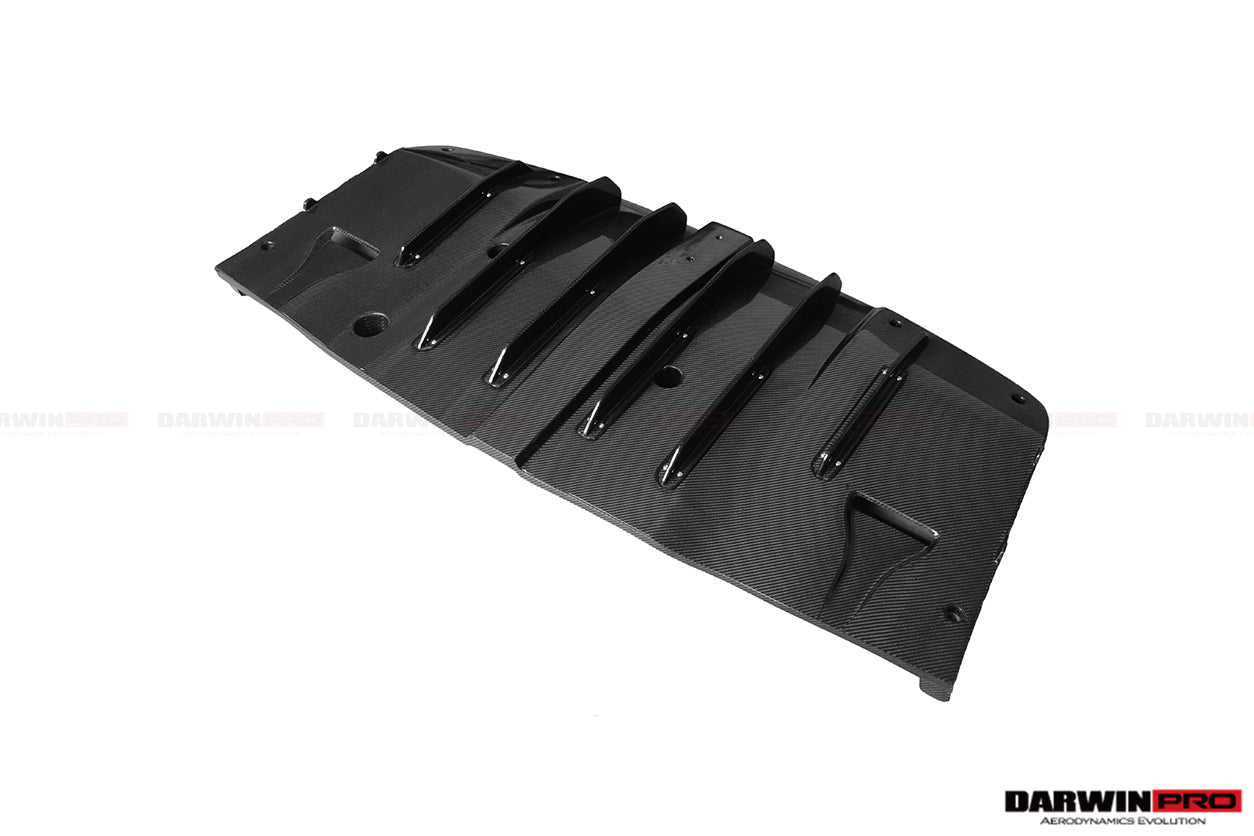 DarwinPRO 2015-2021 Mercedes Benz W205 C63 S AMG Sedan IMP Performance Carbon Fiber Rear Diffuser