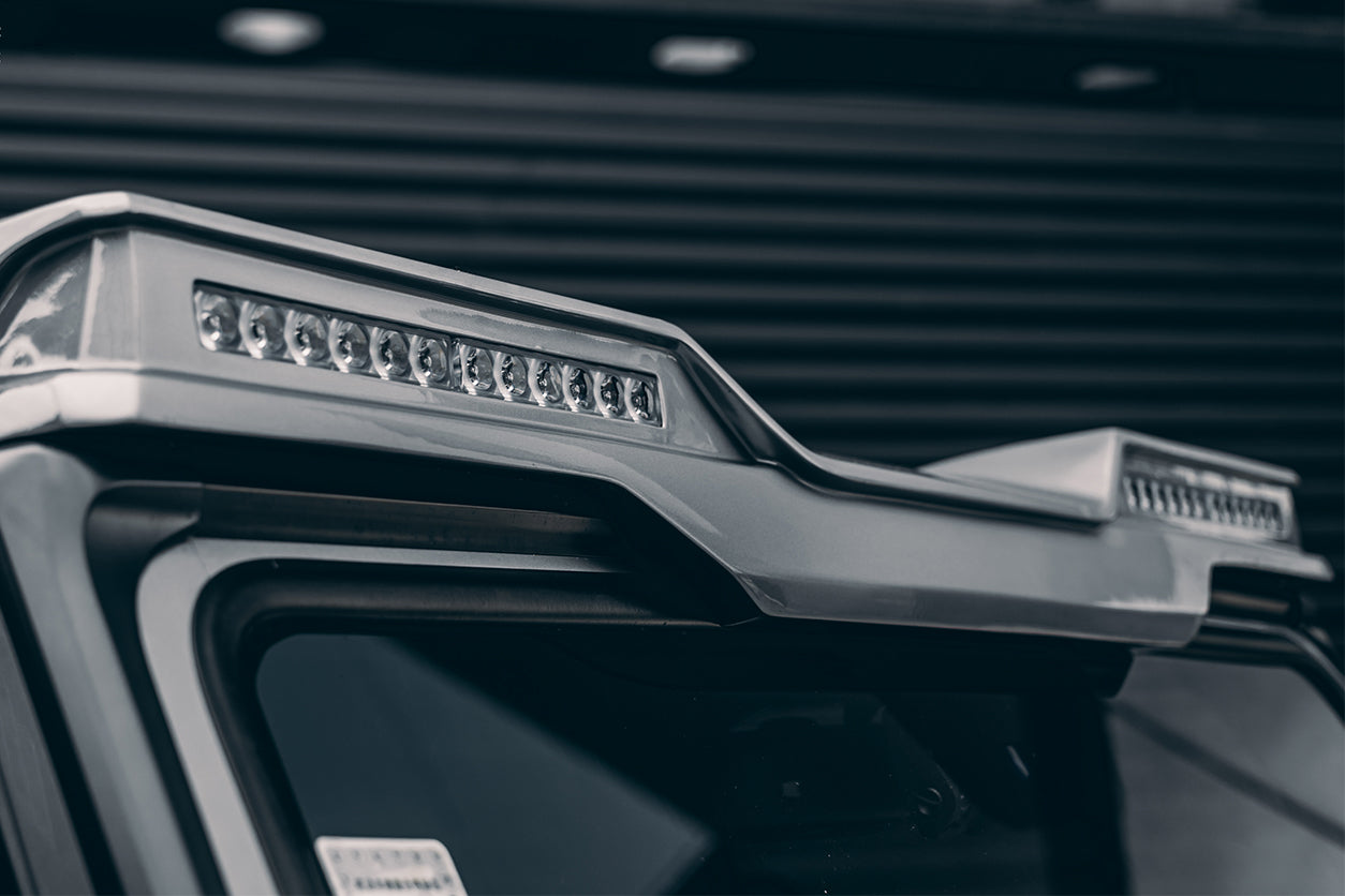 Alerón delantero de techo DarwinPRO de fibra de carbono para Mercedes Benz W463 G Wagon IMP (2008-2018) | Compatible con G500, G550, G63 AMG y G65 AMG