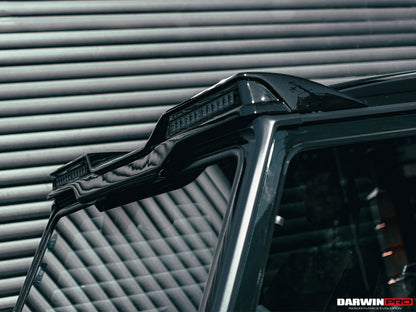 Alerón delantero de techo DarwinPRO de fibra de carbono para Mercedes Benz W463 G Wagon IMP (2008-2018) | Compatible con G500, G550, G63 AMG y G65 AMG