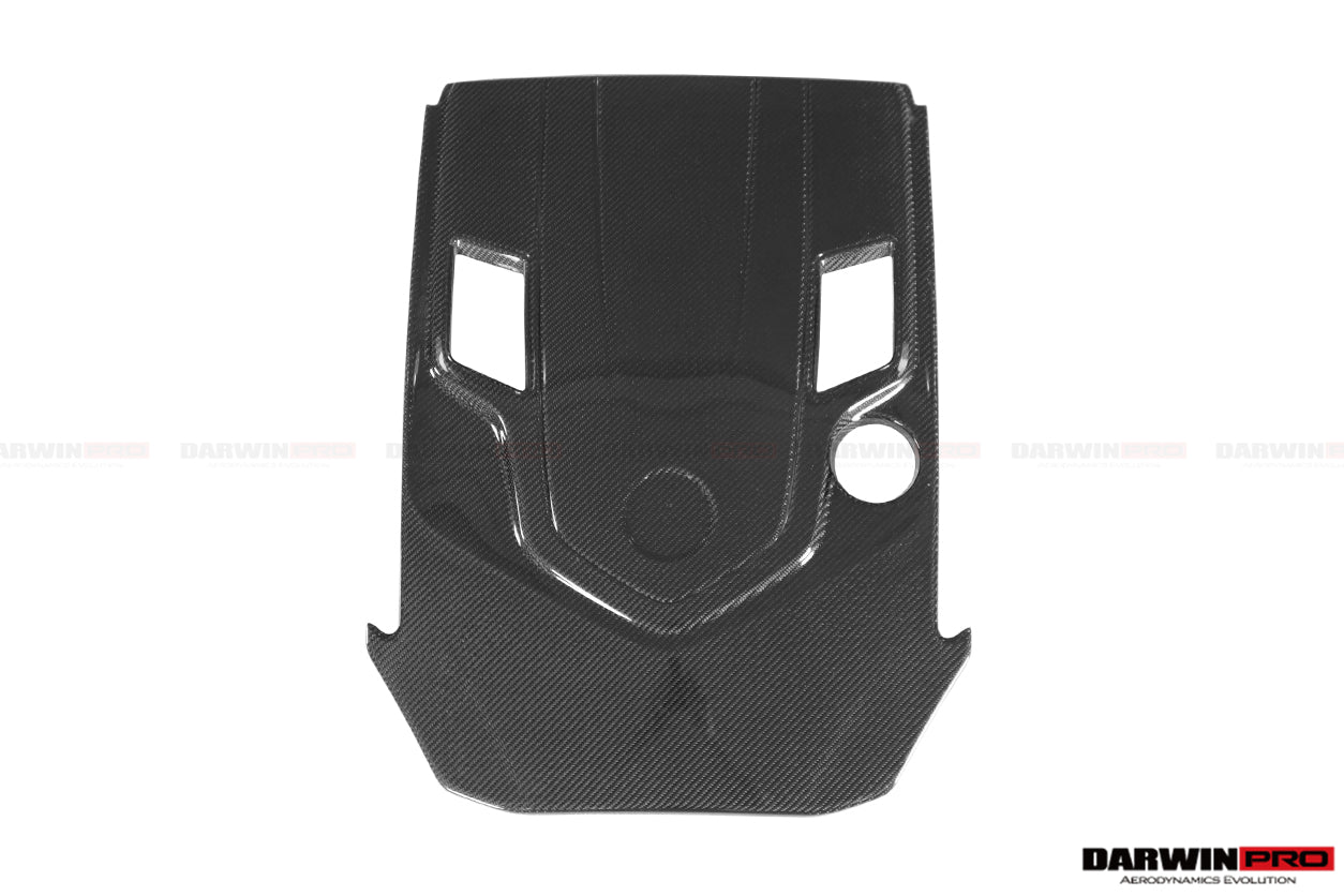 DarwinPRO 2019-2023 Mercedes Benz W464 G500 G550 G-Class G Wagon Dry Carbon Fiber Engine Cover