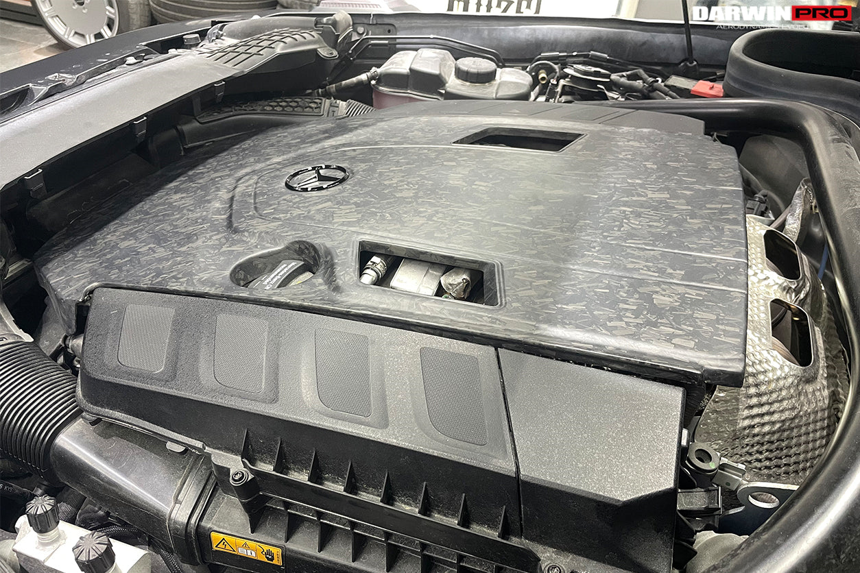 DarwinPRO 2019-2023 Mercedes Benz W464 G500 G550 G-Class G Wagon Dry Carbon Fiber Engine Cover