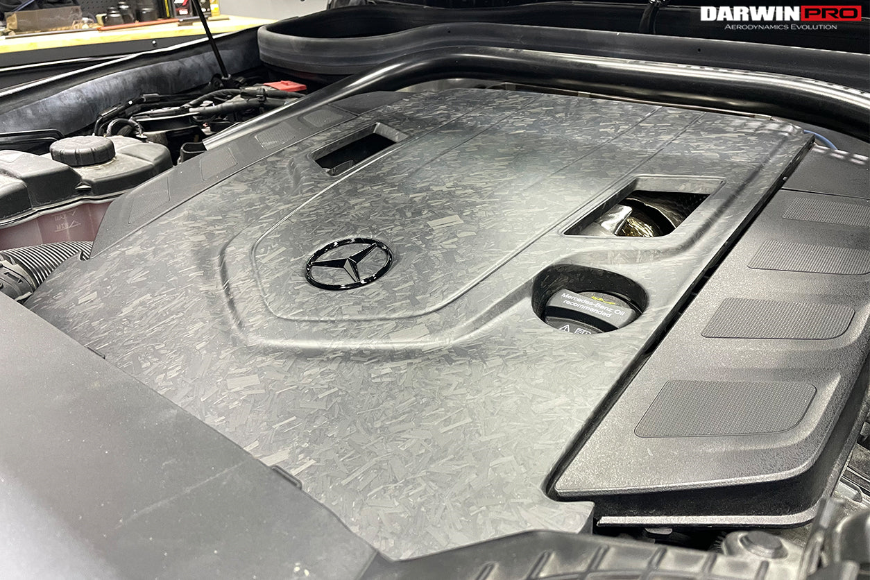 DarwinPRO 2019-2023 Mercedes Benz W464 G500 G550 G-Class G Wagon Dry Carbon Fiber Engine Cover
