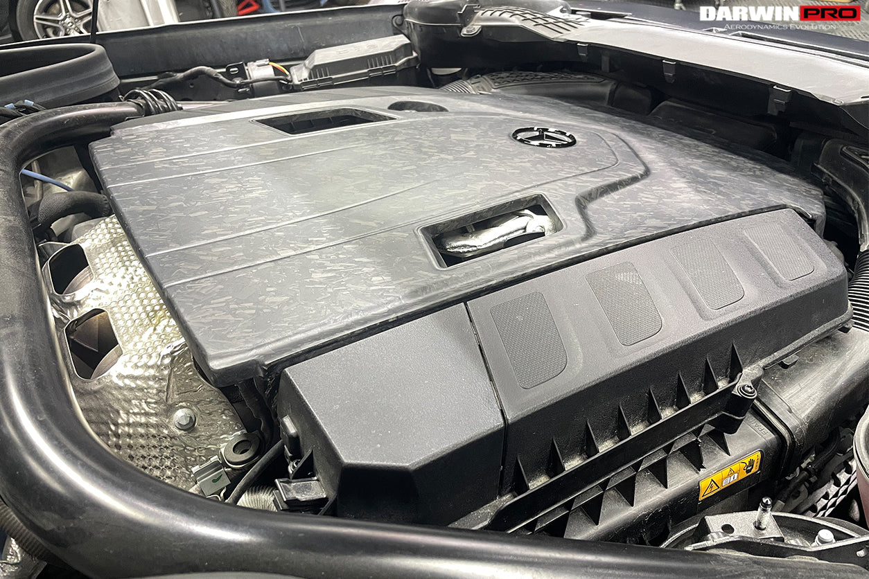 DarwinPRO 2019-2023 Mercedes Benz W464 G500 G550 G-Class G Wagon Dry Carbon Fiber Engine Cover