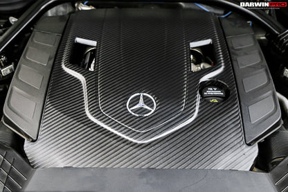 DarwinPRO 2019-2023 Mercedes Benz W464 G500 G550 G-Class G Wagon Dry Carbon Fiber Engine Cover