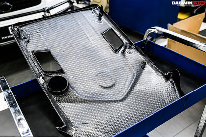 DarwinPRO 2019-2023 Mercedes Benz W464 G500 G550 G-Class G Wagon Dry Carbon Fiber Engine Cover