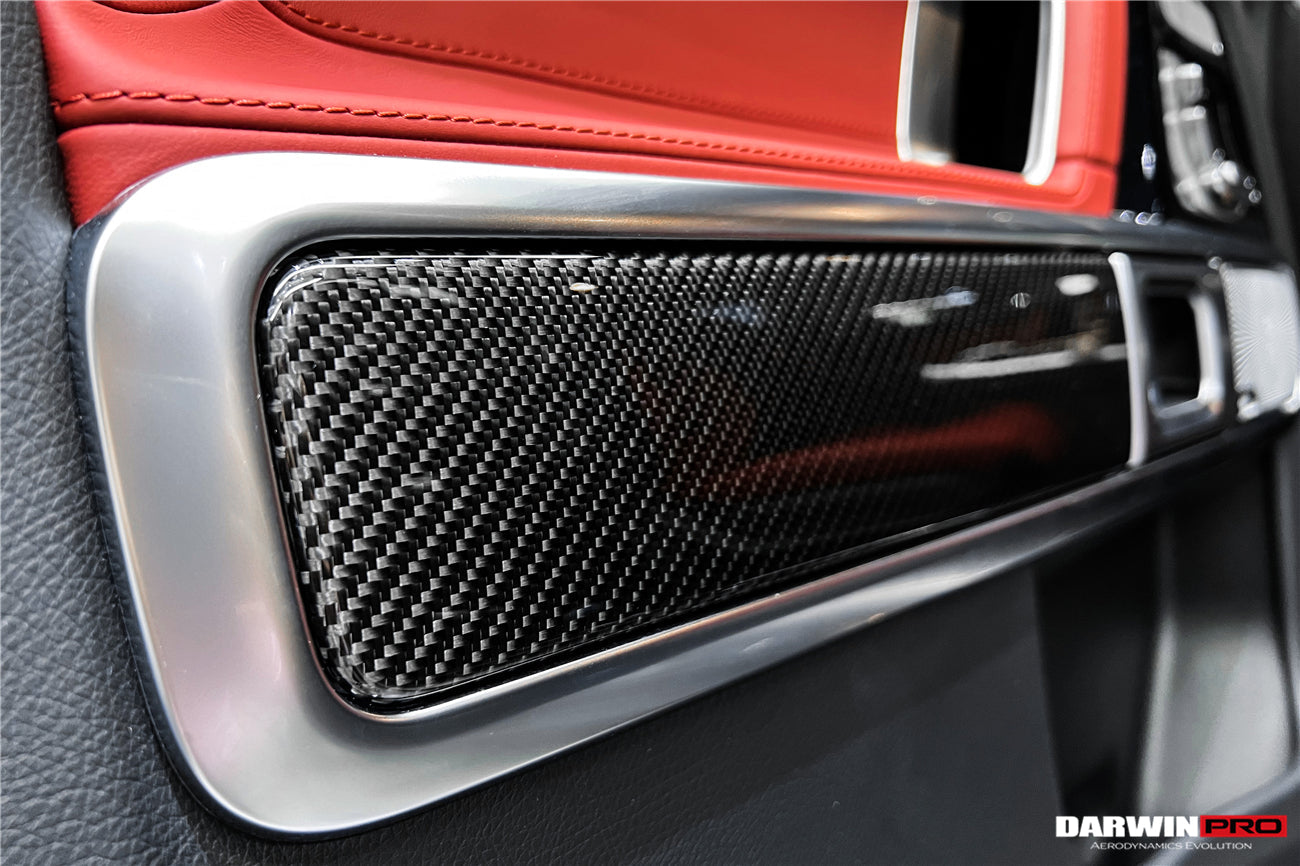 DarwinPRO 2019-2023 Mercedes Benz W464 G550 G63 AMG G-Class Dry Carbon Fiber Door Patch Replacement