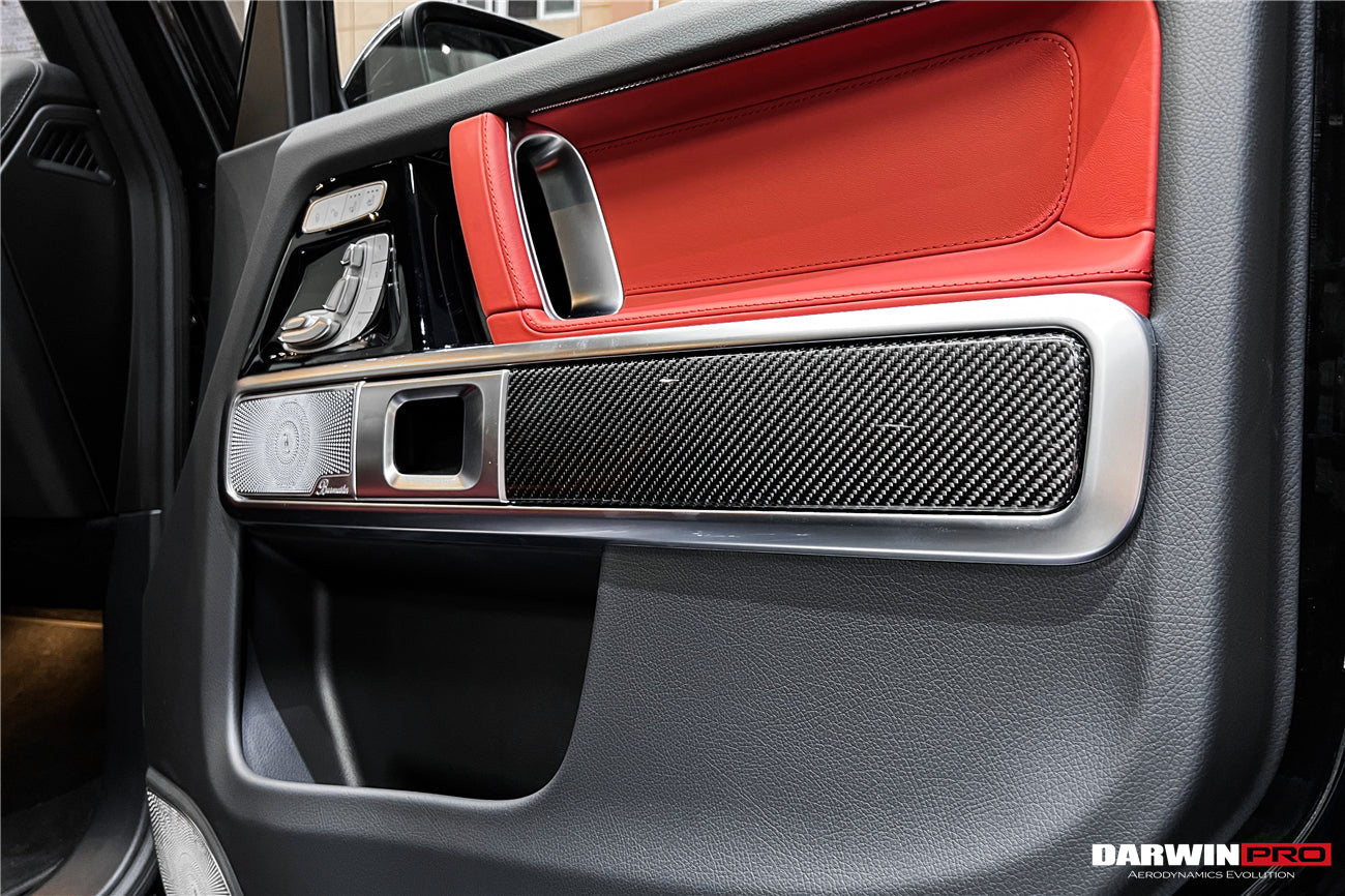 DarwinPRO 2019-2023 Mercedes Benz W464 G550 G63 AMG G-Class Dry Carbon Fiber Door Patch Replacement