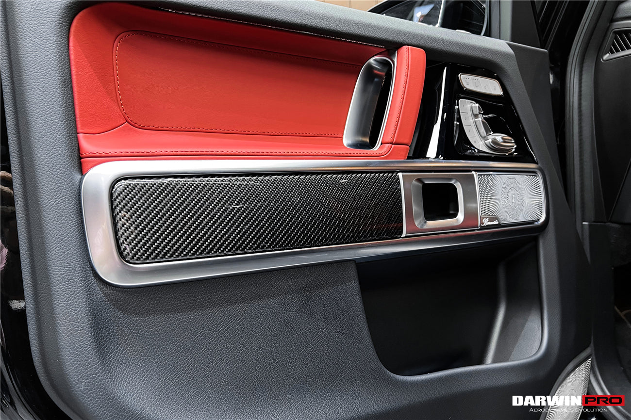 DarwinPRO 2019-2023 Mercedes Benz W464 G550 G63 AMG G-Class Dry Carbon Fiber Door Patch Replacement