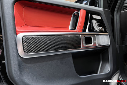 DarwinPRO 2019-2023 Mercedes Benz W464 G550 G63 AMG G-Class Dry Carbon Fiber Door Patch Replacement