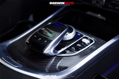 DarwinPRO 2019-2023 Mercedes Benz W464 G550 G63AMG G-Class Dry Carbon Fiber Center Console Replacement