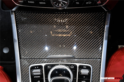DarwinPRO 2019-2023 Mercedes Benz W464 G550 G63AMG G-Class Dry Carbon Fiber Center Console Replacement