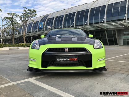 Capó de fibra de carbono DarwinPRO 2008-2016 Nissan GTR R35 CBA DBA IMP de alto rendimiento