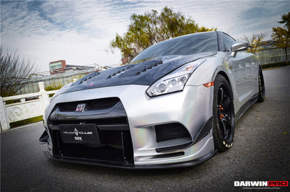 Capó de fibra de carbono DarwinPRO 2008-2016 Nissan GTR R35 CBA DBA IMP de alto rendimiento