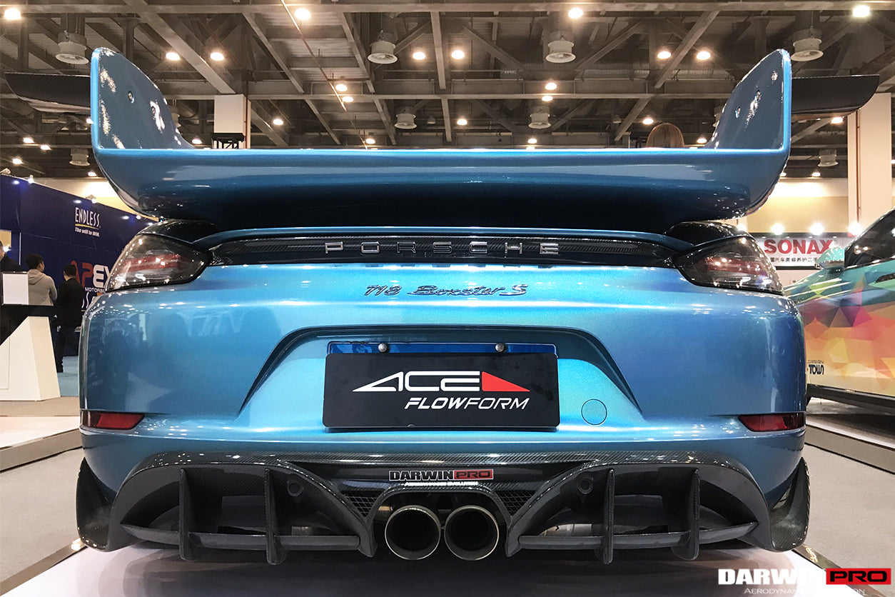 Alerón de maletero DarwinPRO estilo Porsche 718 Boxster STM 2016-2025