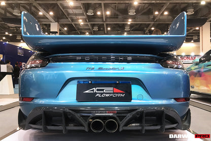 Alerón de maletero DarwinPRO estilo Porsche 718 Boxster STM 2016-2025
