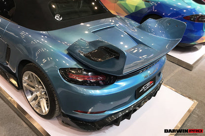 Alerón de maletero DarwinPRO estilo Porsche 718 Boxster STM 2016-2025