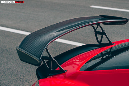 DarwinPRO BKSS Style Carbon Fiber Trunk Spoiler | 2016-2025 Porsche 718 Cayman And Boxster