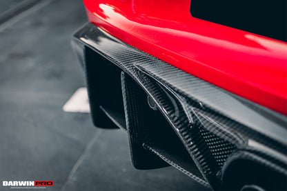 DarwinPRO 2016-2025 Porsche 718 Cayman And Boxster Stuttmate Carbon Fiber Rear Diffuser